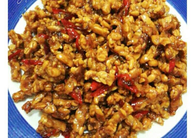 Resep Tempe Orek Crunchy Tanpa Kecap Oleh Ery Sofie Cookpad