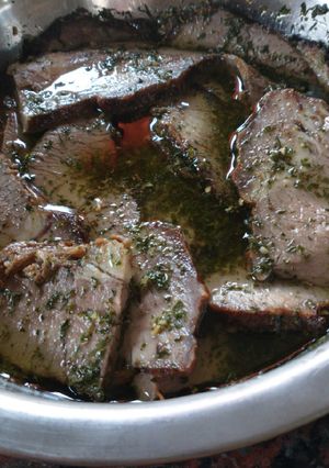 Una foto de Carne a la provenzal