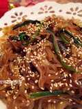 Korean Sweet Potato Noodle Japchae