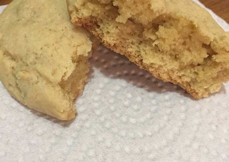 Soft Lemon Ginger Cookies*