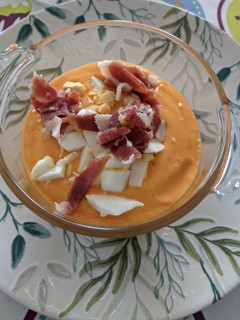 Una foto de Salmorejo