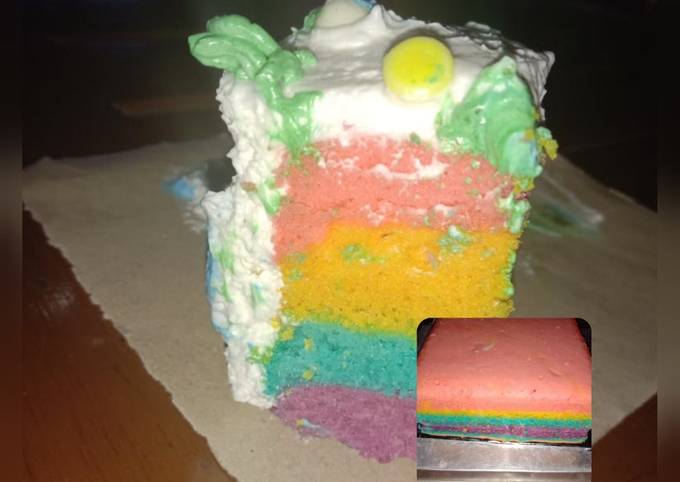 Rainbow cake