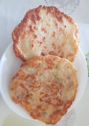 Sajtos joghurtos lepény recept fotója
