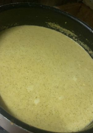 صورة لوصفة شوربه القرع والبروكلي🍠🥦