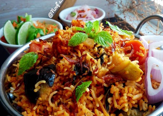 Briyani Sayur (Vegetable Briyani)