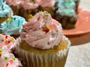 Una foto de cupcake vainilla