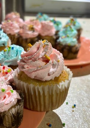 Una foto de Cupcake de Vainilla (bizcocho)