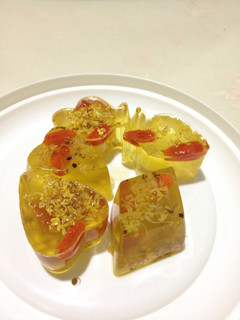 桂花糕【清涼甜品】Osmanthus Jelly 的食譜成品照片