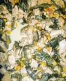 Pollo con crema