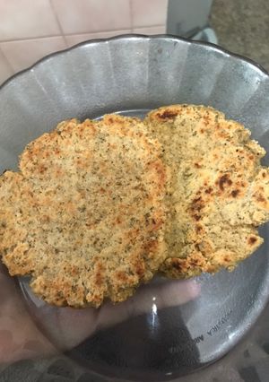 Una foto de Hamburguesas de soja en 5 minutos - veganas