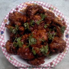 A picture of Gobi Manchurian (dry).