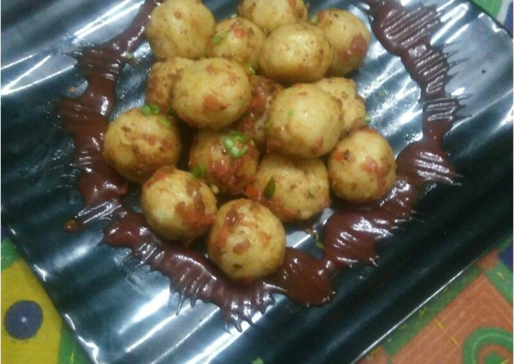 Step-by-Step Guide to Make Yummy Suji masala balls