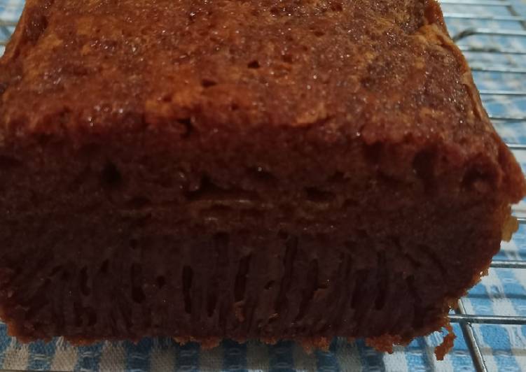 komposisi membuat Bolu Caramel yang kenyang