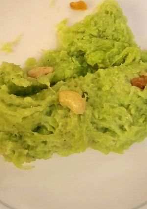 A picture of Lauki ka halwa.