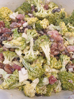 A picture of Brocolli Salad.