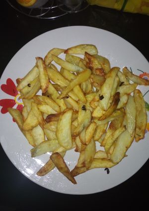 A picture of Fried irish potatoes by nafcy kitchen.