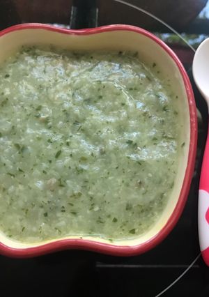 Hình của món Cháo lươn mồng tơi cho bé (+7M).