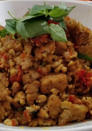 Foto resep (Salin dari) Sambal Tempe Kemangi