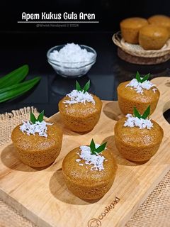 Foto resep Apem Kukus Gula Aren
