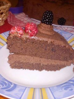 Csokitorta recept fotója