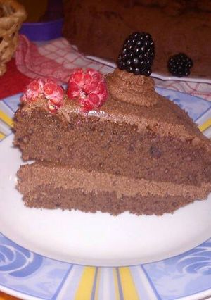 Csokitorta recept fotója