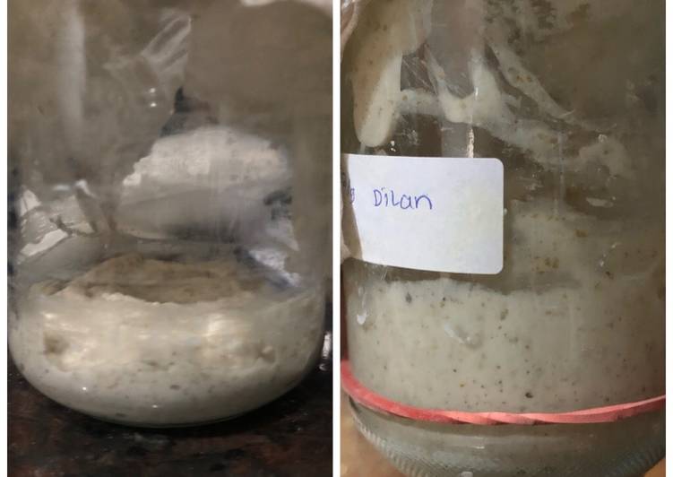 Resep Sourdough Starter/ Ragi Alami/ Wild Yeast, Menggugah Selera