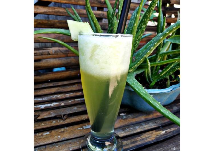 Jus Melon Madu foto resep utama