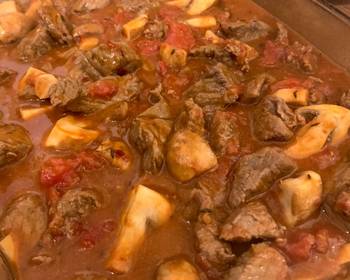 Easy Recipe Braised Chilli Beef  Mushroom Very Delicious