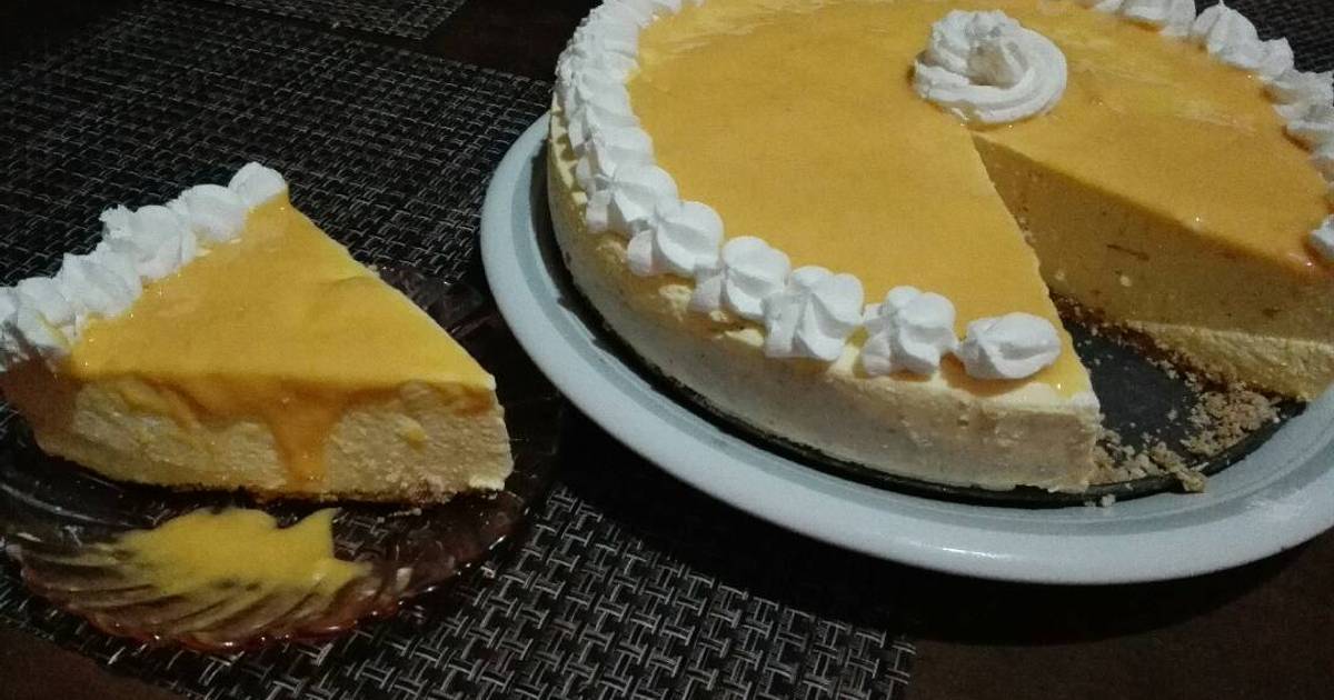 Cheesecake de mango Receta de rosalia herrera tejeda - Cookpad