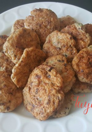 Hình của món Chả gà chiên.