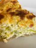 Quiche de Alho Francês