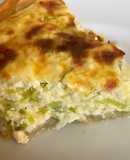 Quiche de Alho Francês