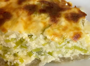 Foto de Quiche de Alho Francês