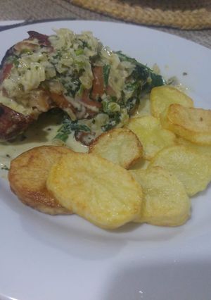 Una foto de Pollo a la Florentina