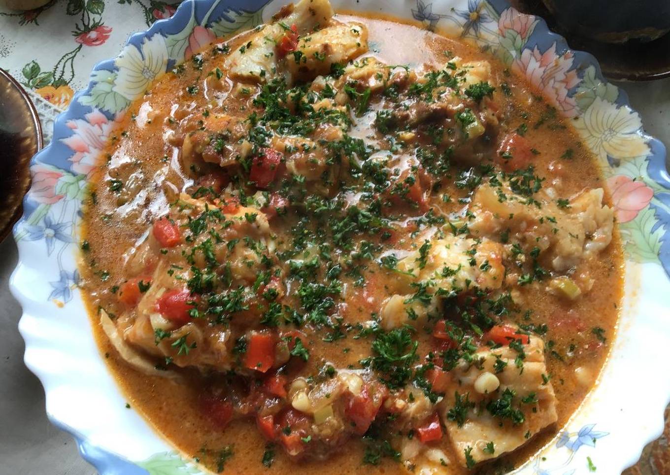 Pescado a la "creole"