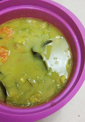 Foto resep 25. Gulai Udang Labu Tempe
