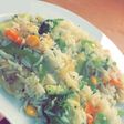 رز بالخضار