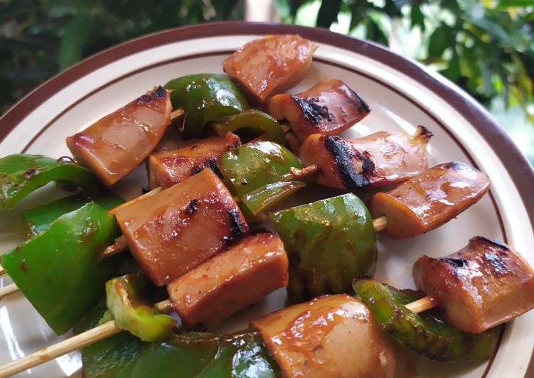 Recipe of Favorite Sate Sosis Paprika
