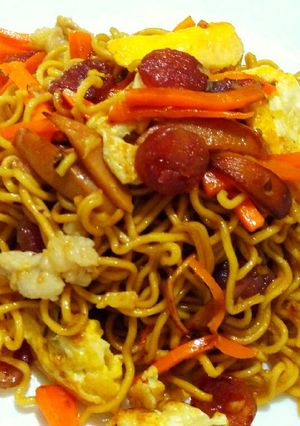 Foto resep Mie goreng sederhana (non halal)
