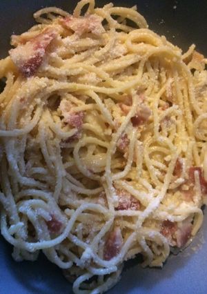 Foto principal de Espaguetis a la carbonara sin nata🍝