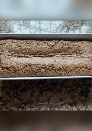 Una foto de Budín de coco avena y cacao