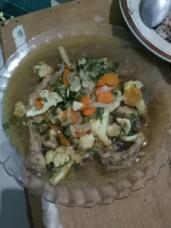Foto resep Oseng ceker sayur