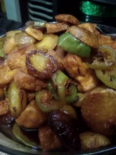 Foto resep Tumis tahu jengkol cabe