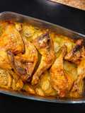 Pollo al horno