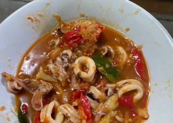 Resep Terbaru Sambal cumi Enak Sempurna