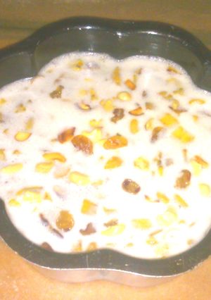 A picture of Banana egg stuffed cake.