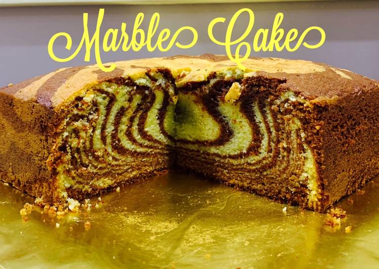 Langkah Langkah Buat Marble Cake yang Mudah