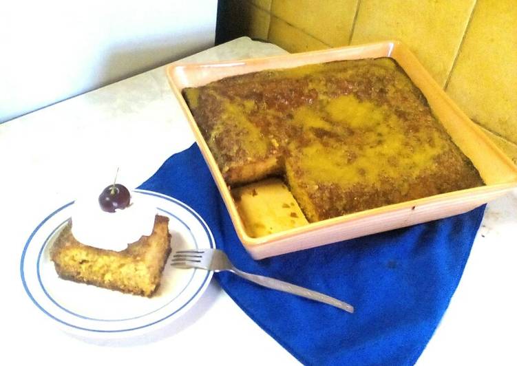 Malva Pudding with caramel sauce