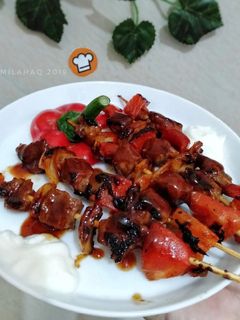 Foto resep Sate Sapi Barbeque
