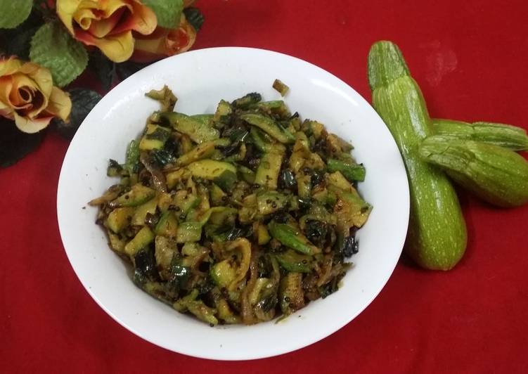 Simple Way to Prepare Perfect Zucchini Fry